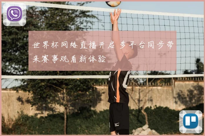 世界杯网络直播开启 多平台同步带来赛事观看新体验