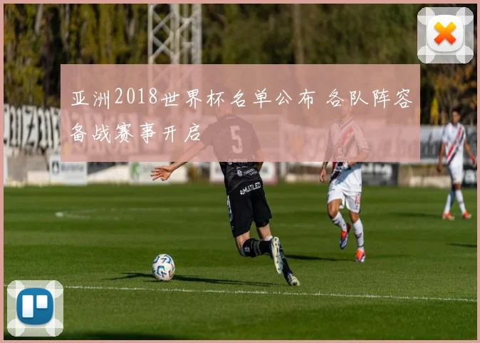 亚洲2018世界杯名单公布 各队阵容备战赛事开启