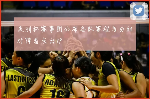 美洲杯赛事图公布各队赛程与分组对阵看点出炉